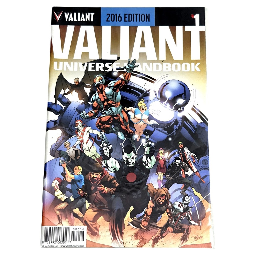 Valiant Universe Handbook 2016 Edition #1 Comic Book Single Issue Brand New